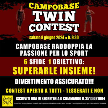 CAMPOBASE TWIN CONTEST 2024
